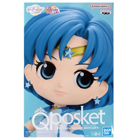 BANPRESTO - セーラームーン　フィギュア　Qposket　マーキュリー　初期　制服　ドレス BANPRESTO - セーラームーン フィギュア Qposket マーキュリー