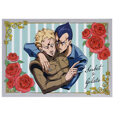 JOJO - 10点セット【未開封】L賞クリアポスターHITMAN TEAM GWジョジョくじ BANDAI 一番くじ ジョジョの奇妙な冒険 GOLDEN WIND HITMAN TEAM