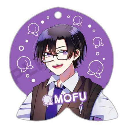 ブシロード カラフルピーチ ジュエルアクリルストラップ もふ