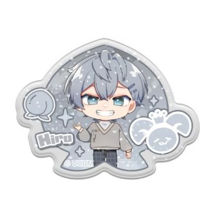 カラフルピーチキラぷるステッカー ヒロ 単品 からぴち デコシール