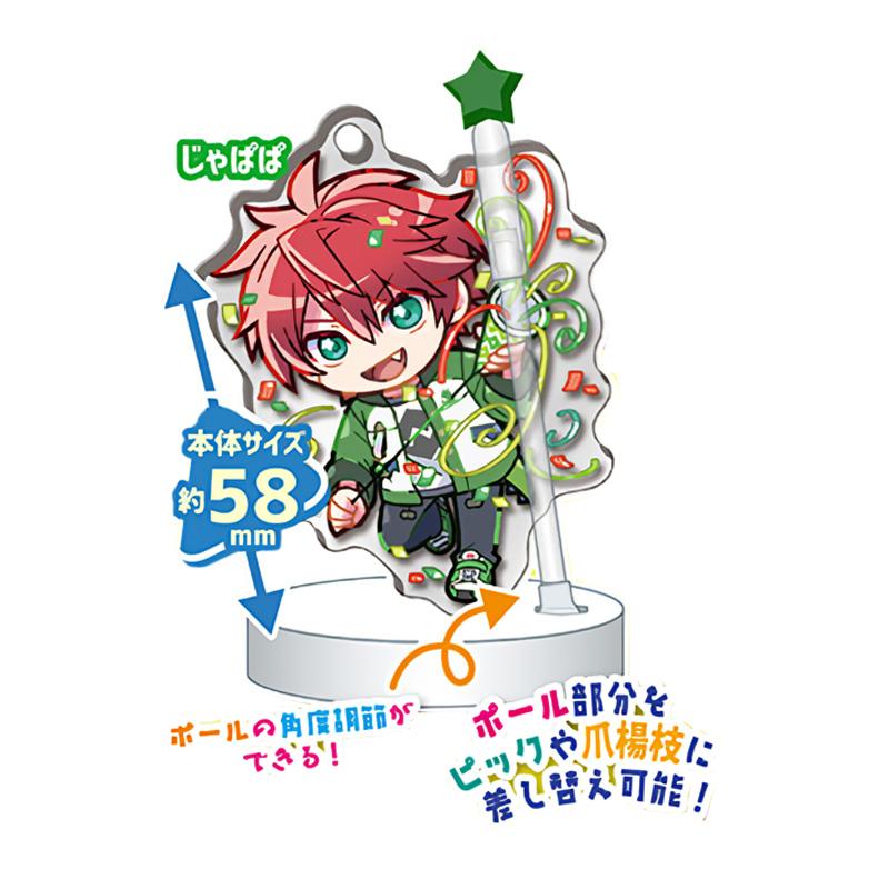 stasto デコラPICアクリル カラフルピーチ じゃぱぱ 単品 から
