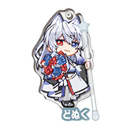 stasto デコラPICアクリル カラフルピーチ どぬく 単品 からぴち