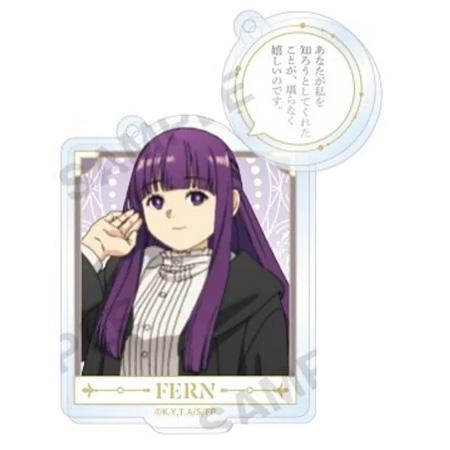 葬送のフリーレン 特典 原画 アクリルキーホルダー フランメ フェルン ブシロード 葬送のフリーレン セリフ付き2連アクリルキーホルダー