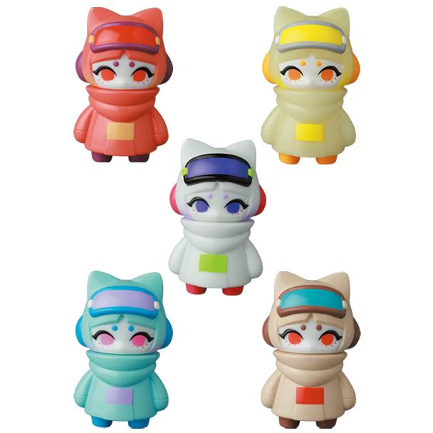 3個セット デンシコネコ VAG 33 ソフビ ガチャ 蓄光｜Yahoo!フリマ