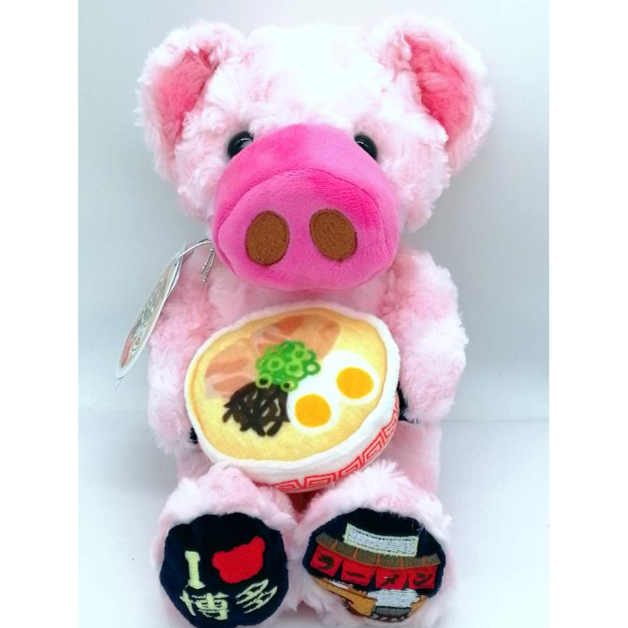 ご当地ベア 博多とんこつラーメン ぬいぐるみS 藤二誠 【博多
