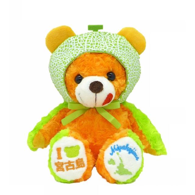 ご当地ベア 宮古島メロン ぬいぐるみS 藤二誠 【宮古島限定