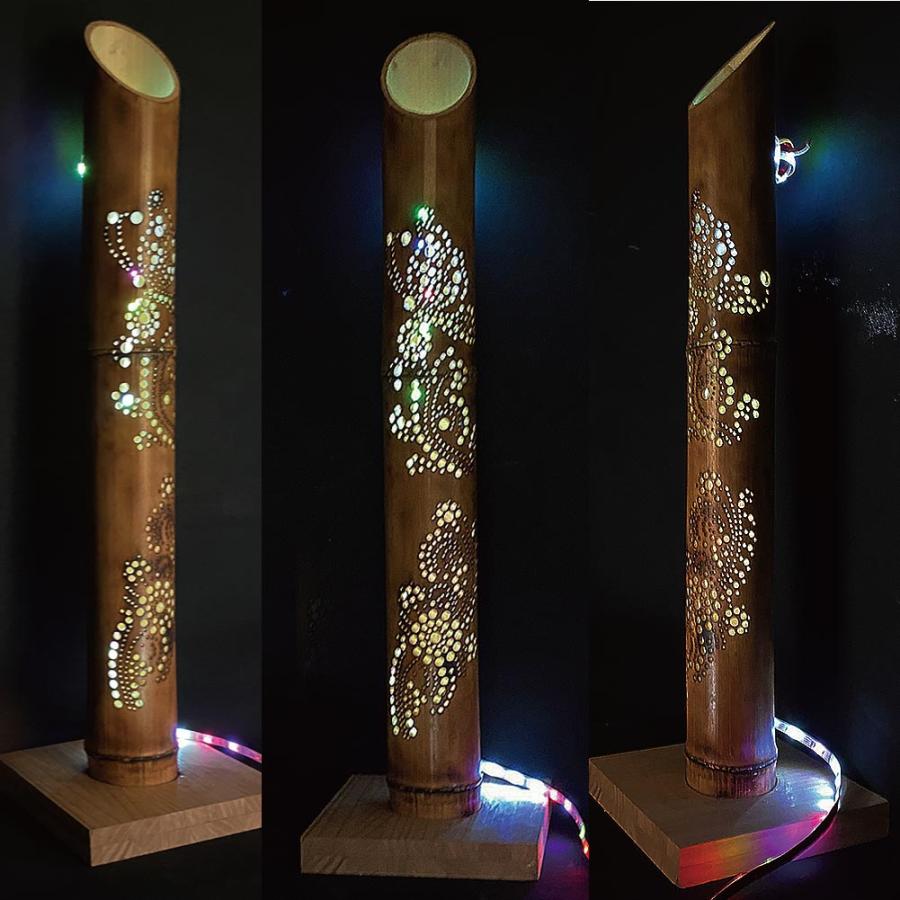 竹あかり、竹燈籠　155センチ 竹あかり、竹燈籠 155センチ