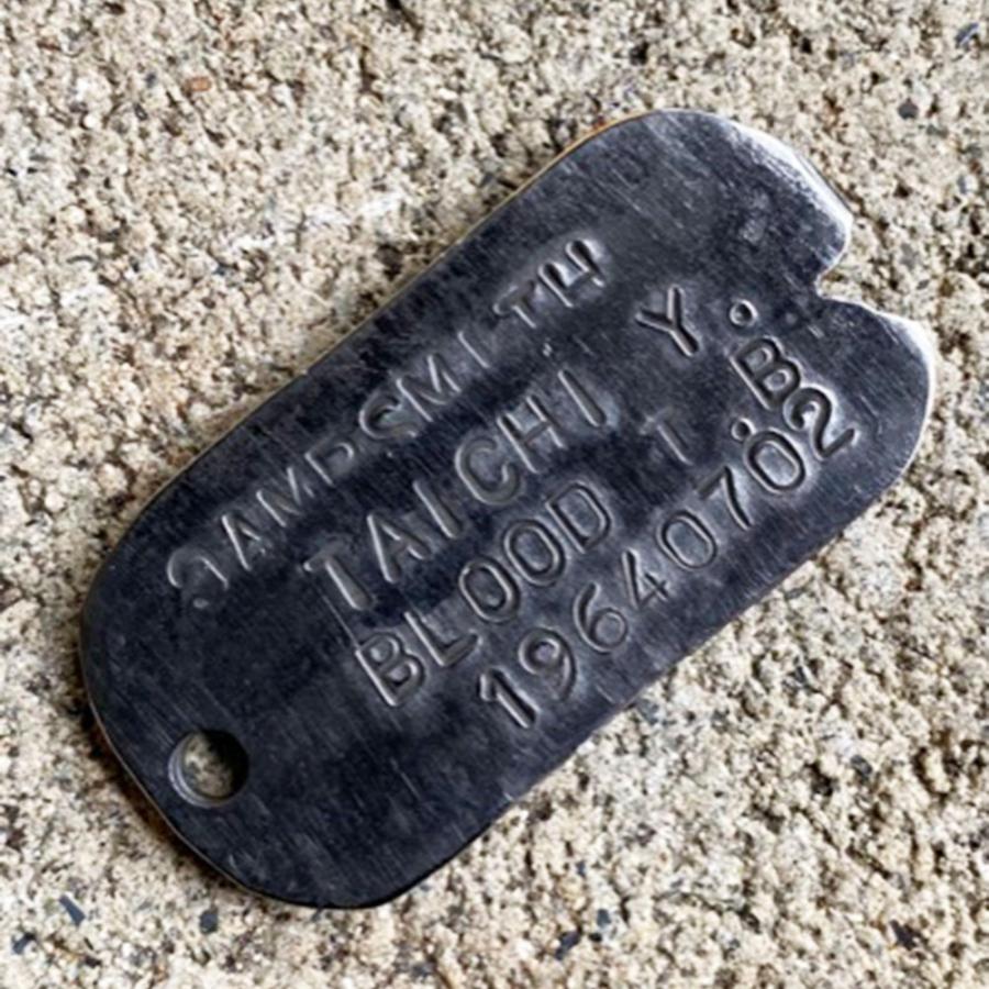 キャンプスミス 鍛造 ドッグタグ形火打金 火打鎌 野宿の匠 吉井本家