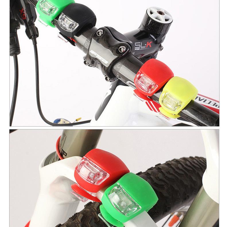 B013_TKG』 自転車シリコンLEDライト 取付け簡単！設置場所自由！点灯長持ち！軽量なシリコン サイクリングライト b013tanpinMIXY4 通販 Yahoo!ショッピング