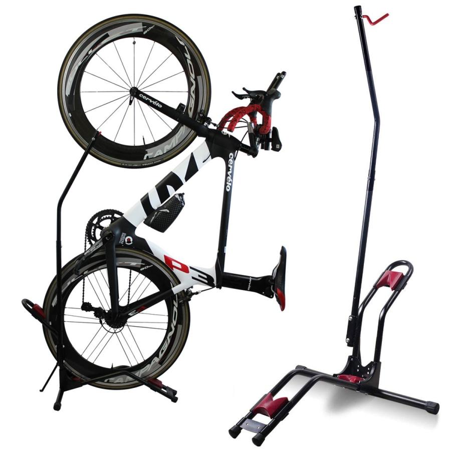 簡単便利な B109 自転車スタンド ロード・MTB・一般自転車 縦置き横置き両方可能 組立て楽 スリムなデザイン  スペース節約、日本語取り扱い説明書付き :b109new:MIXY4 - 通販 - Yahoo!ショッピング