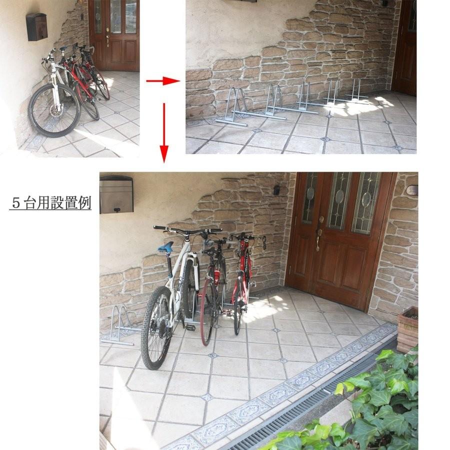 B123 NinoLite 6台分自転車スタンド 単体での使用可能 斜め収納 B123 NinoLite 6台分自転車スタンド 単体での使用可能 斜め収納