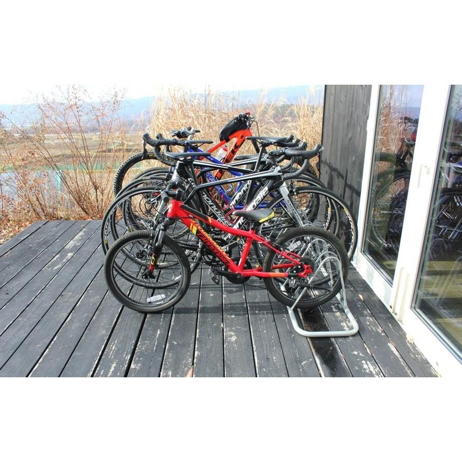 B123 NinoLite 6台分自転車スタンド 単体での使用可能 斜め収納 B123 NinoLite 6台分自転車スタンド 単体での使用可能 斜め収納