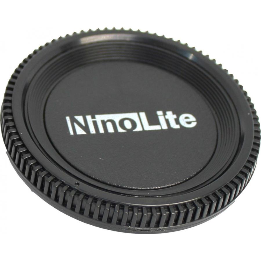 TKG」 NinoLite ニコン Fマウントレンズ用リアキャップとNikonカメラ