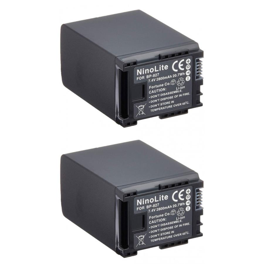 その他 Canon BP-827D Amazon | NLC BP-827D BP-827 互換バッテリー 3400mAh [ 純正