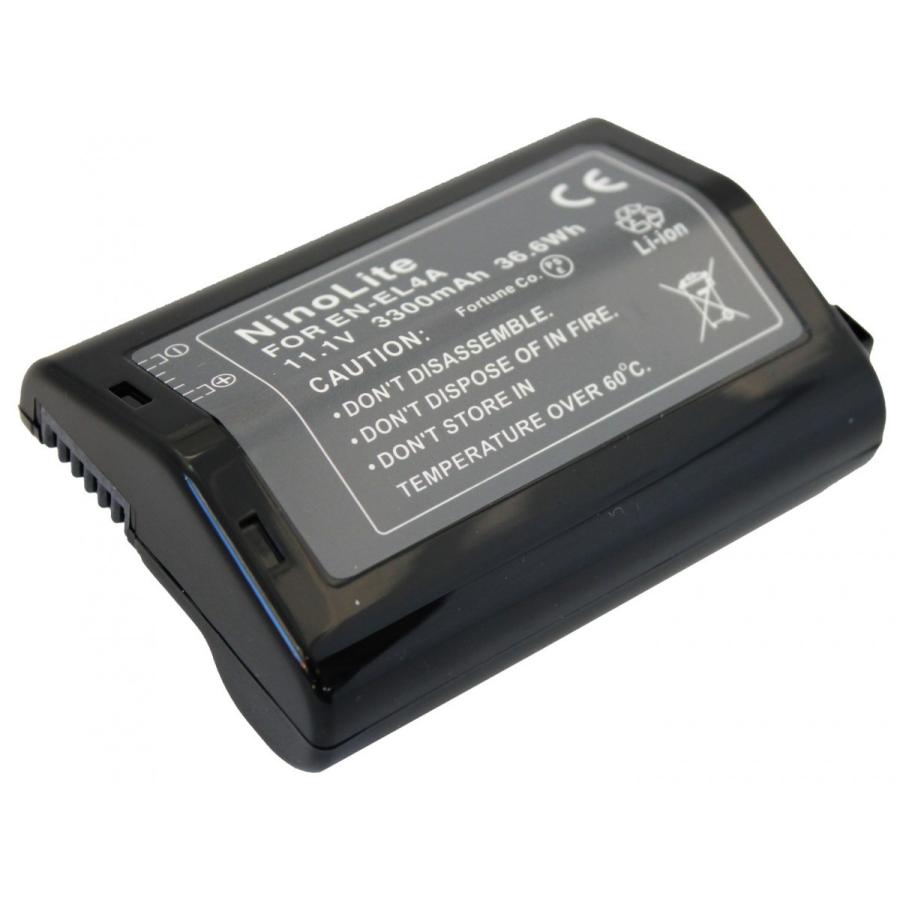 2個セット ニコン EN-EL4a EN-EL4 Li-ionリチャージャブル互換 