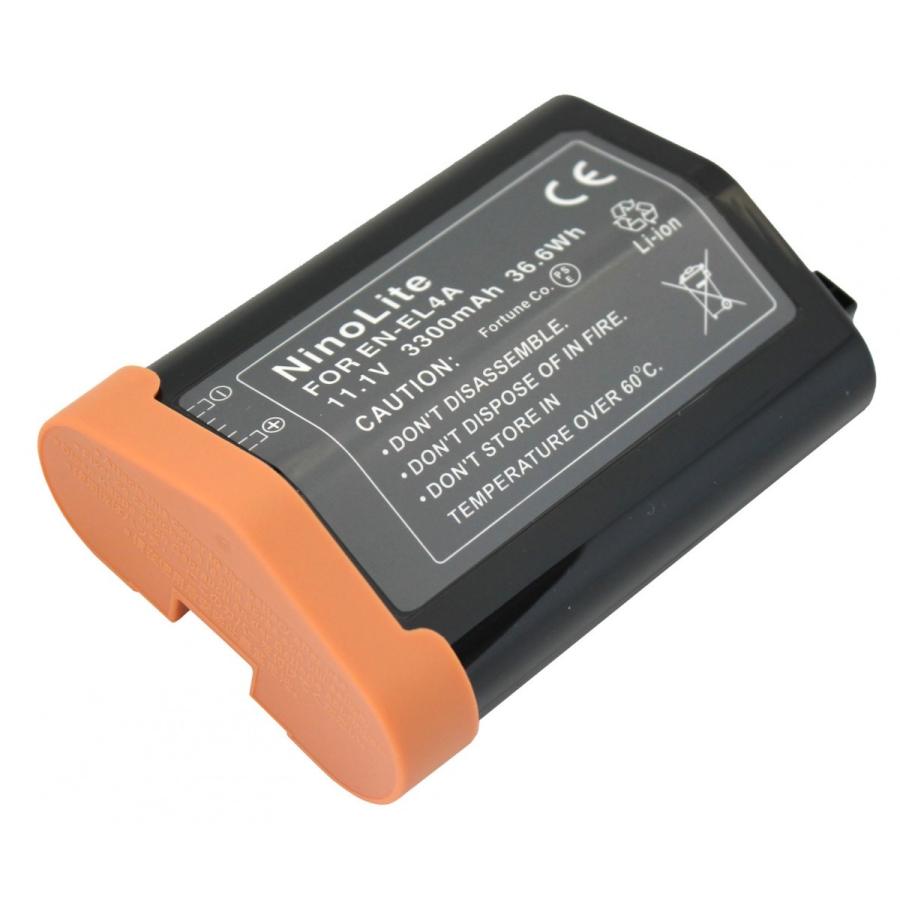 2個セット ニコン EN-EL4a EN-EL4 Li-ionリチャージャブル互換 