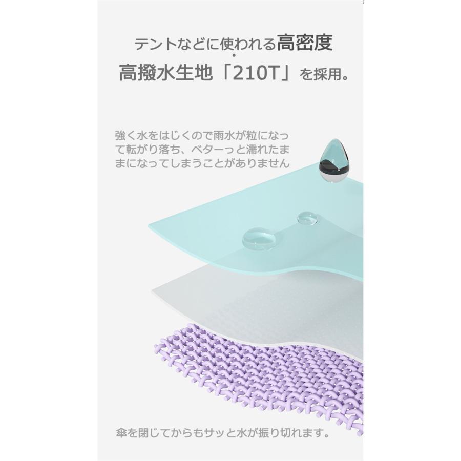 カバー付き傘 16骨 ジャンプ傘 傘 レディース メンズ コンパクト 傘 かさ 折りたたみ 風に強い 防水 車用傘 丈夫 撥水 軽量 通勤 通学 男性 女性　母の日｜miyabanbi｜06