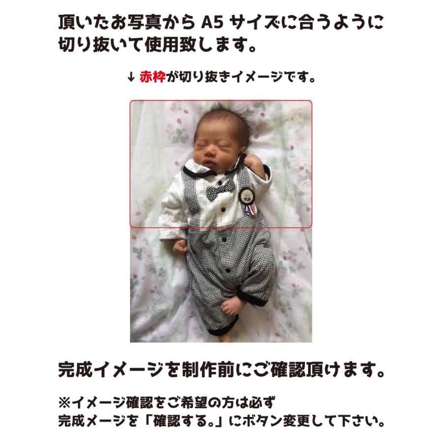命名書 名入れ 命名プレート オーダー 写真入れ 命名 命名紙 命名札