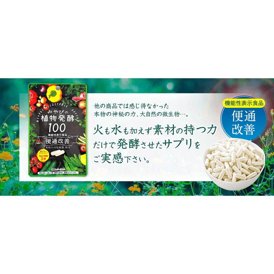 ポイント5倍＋送料無料 みやびの植物酵素100 5袋セット 発酵 酵素