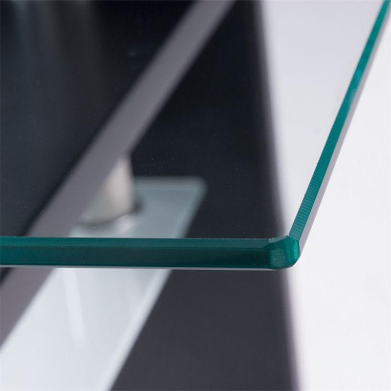 日本在庫 日本出荷 即納 ガラステーブル　センターテーブル　リビングテーブル　 ローテーブル モダン シンプル ガラス 座卓 北欧 安心の6mm強化ガラス使用 - 3