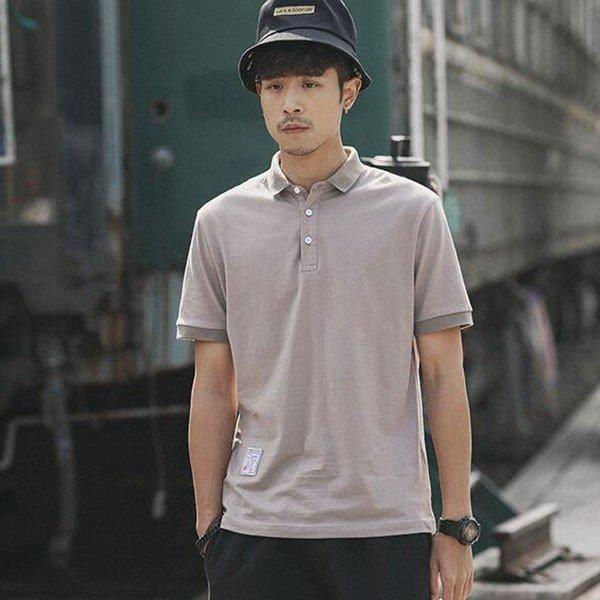 ポロシャツ メンズ 半袖ポロシャツ カジュアルシャツ シャツ メンズ トップス シンプル おしゃれ 2色 グレー 夏 ポロシャツ 欠品の場合はメールにてご連絡いたします ご了承ください はい 了承済み Ilgaimportadora Com