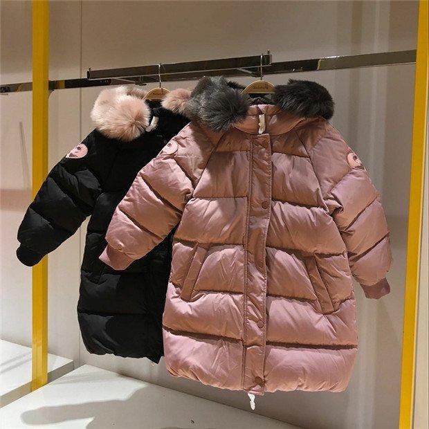 ロングセラー 女の子 ダウンジャケット 子供 フード付き 冬服 可愛い 防風 防寒 ブランド直営 Server Isic Pe