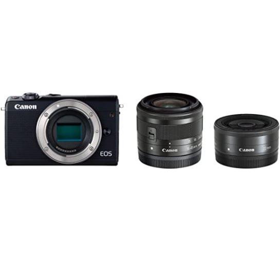 有名な有名なキヤノン Canon EOS M100 ダブルレンズキット ミラーレス