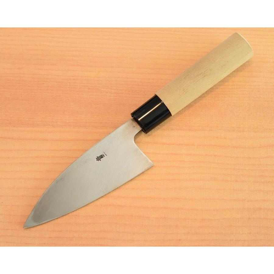 高級包丁 鯵切片刃 3.5寸 青紙2号 黒打 高品質 日本製 切れ味抜群