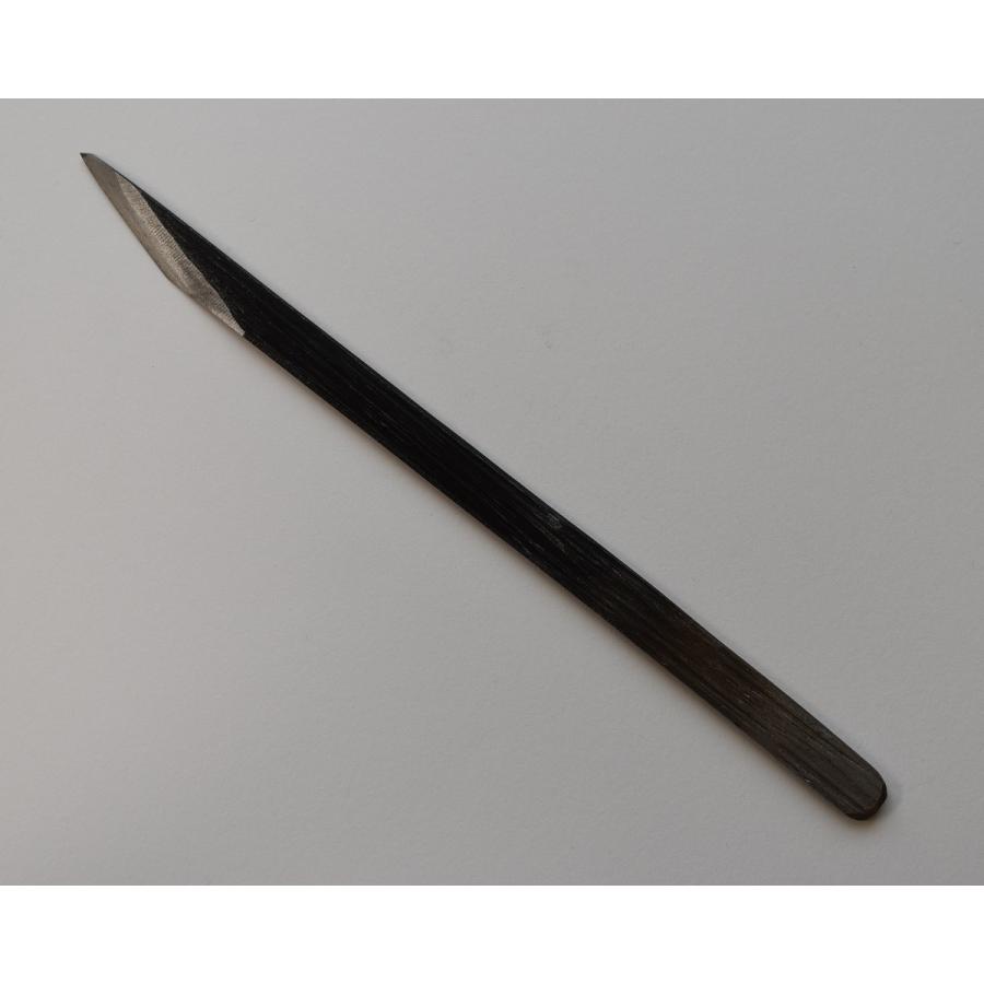 切り出し小刀 左利き用 3本セット3,5,7分 青紙鍛造 黒打 高品質 日本製