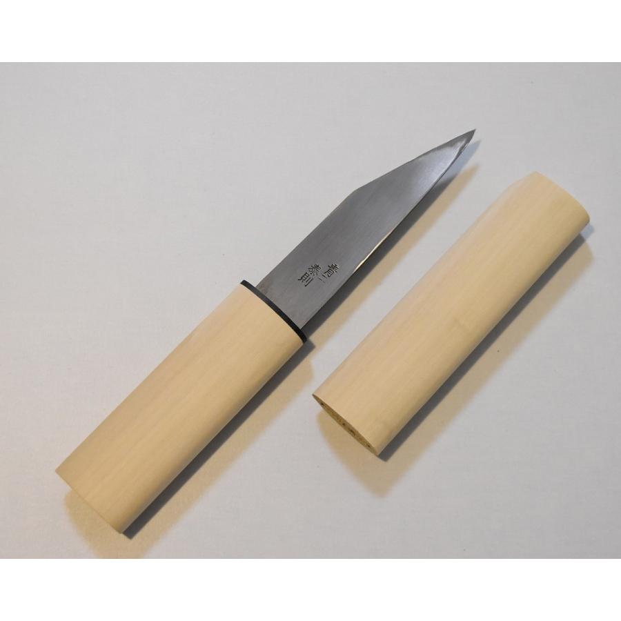 本物新品保証 横手小刀 105mm 安来鋼 青紙2号 泰則 高品質 日本製 切れ味抜群 Cisama Sc Gov Br