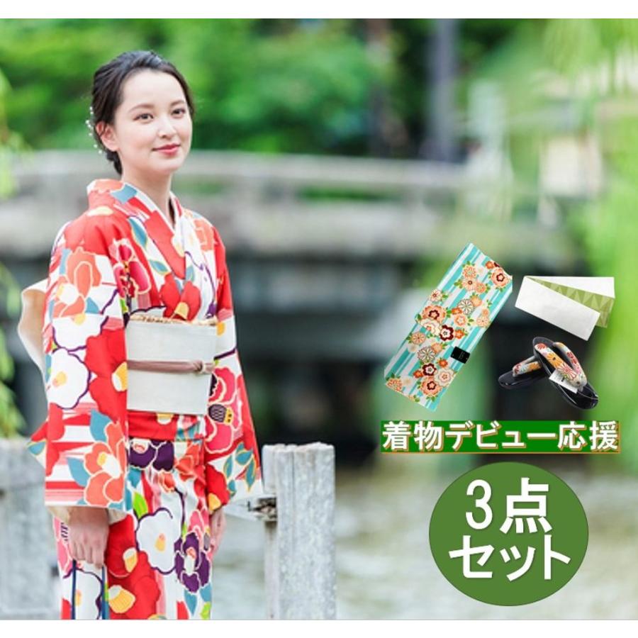 洗える着物 福袋 着付け お稽古 小紋 着物福袋 限定50セット 販売 着物