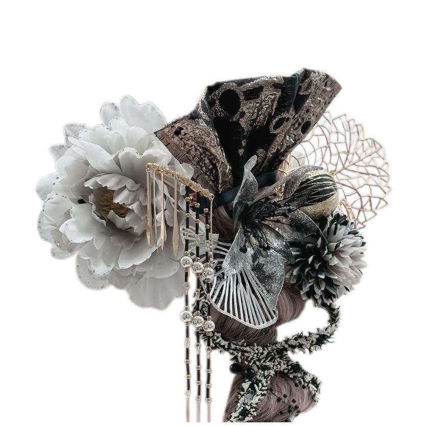 豪華 ディップアート 2025 成人式 髪飾り 卒業式 結婚式 ハンドメイド