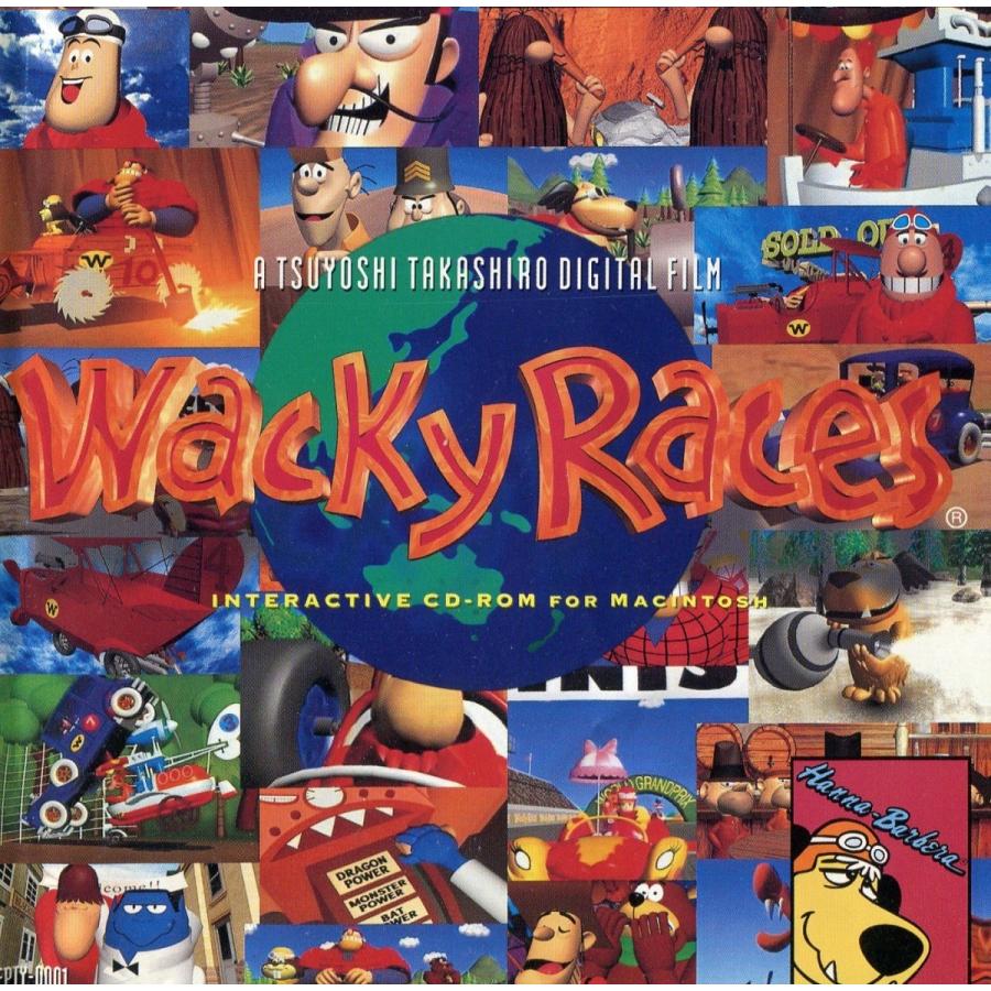 最低価格の 【PCソフト】 Wacky Races チキチキマシン猛レース - CD-ROM FOR Mac PCゲーム（コード販売）
