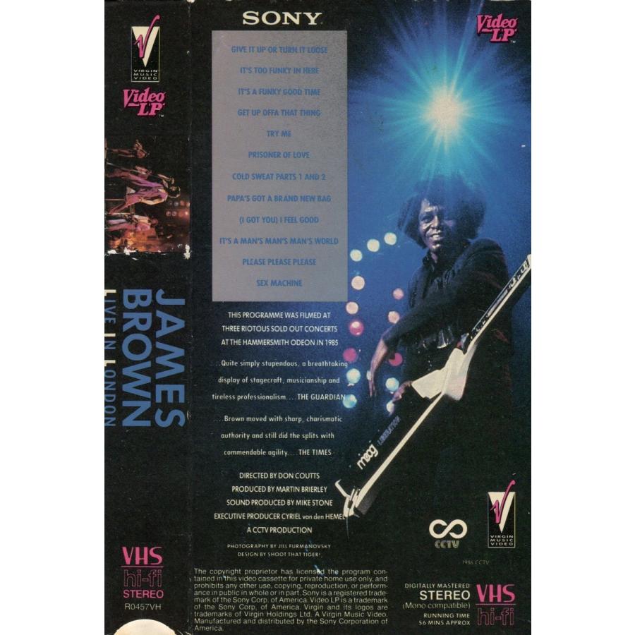 JAMES BROWN ジェームス・ブラウン - LIVE IN LONDON ジェームス