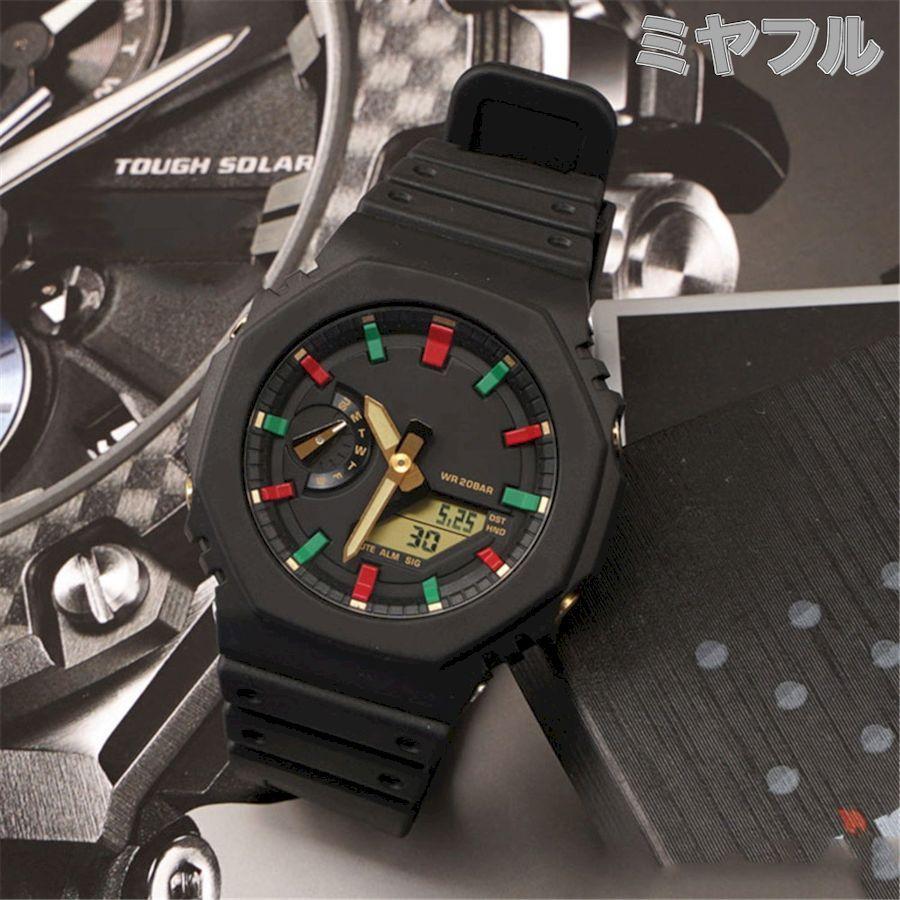 互換品】Gショック ベルト交換 カシオ G-SHOCK GA-2100 GA-2110 汎用