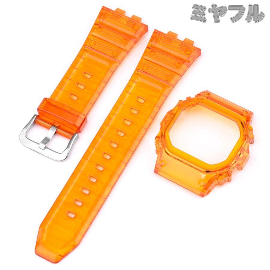 フ*ン様 G-SHOCKカシオーク風　オレンジ ラバーベルト フ*ン様 G-SHOCKカシオーク風 オレンジ ラバーベルト G-SHOCK