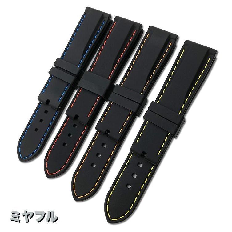 互換品】セイコー ラバーベルト 互換 交換用 ティソ iwc オメガ