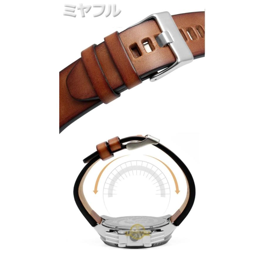 互換品】ディーゼル 時計ベルト 本革 ストラップ 社外品 22mm 24mm