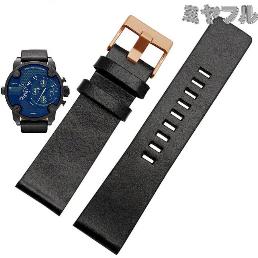 互換品】腕時計用ベルト バンド 牛革 22,24,26,28,30,32mm ピン