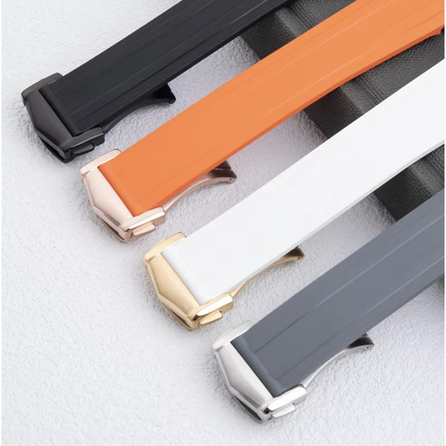 互換品】腕時計用ベルト バンド ラバー 20mm オメガ シーマスター300