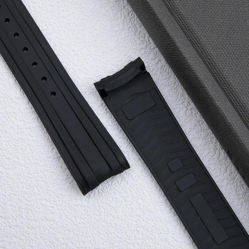 互換品】腕時計用ベルト バンド ラバー 20mm オメガ シーマスター300