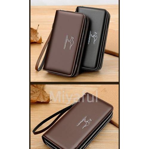 送料無料 即納 財布 メンズおしゃれクラッチバッグ 長財布 メンズ ダブルジッパー クラッチバッグ ビジネス Www Threeriversofs Com