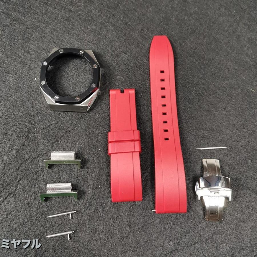 互換品】Gショック ベルト交換 GA-2100 2110用 ウォッチストラップ