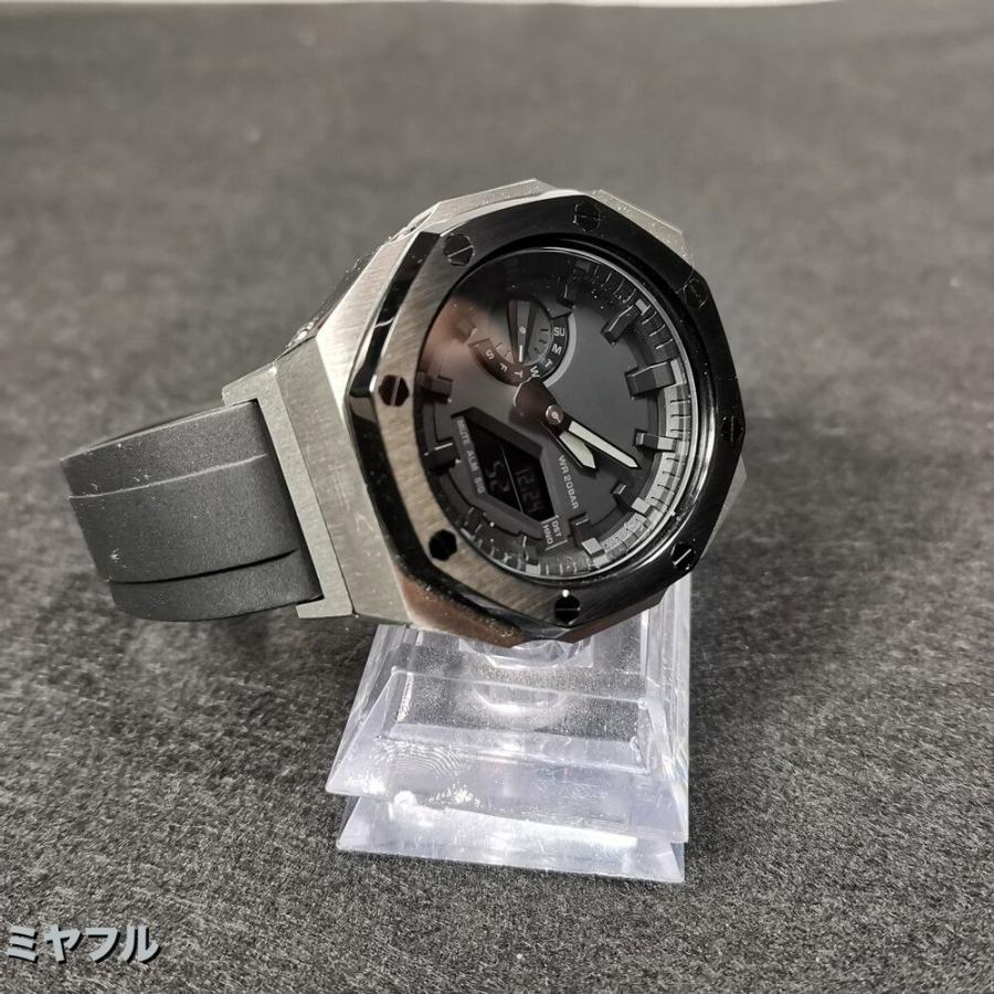 互換品】Gショック ベルト交換 GA-2100 2110用 ウォッチストラップ