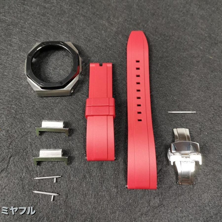 互換品】Gショック ベルト交換 GA-2100 2110用 ウォッチストラップ