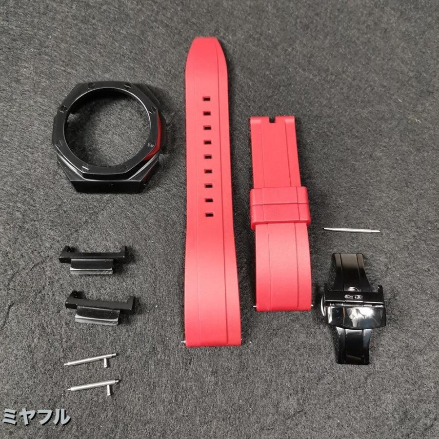 互換品】Gショック ベルト交換 GA-2100 2110用 ウォッチストラップ