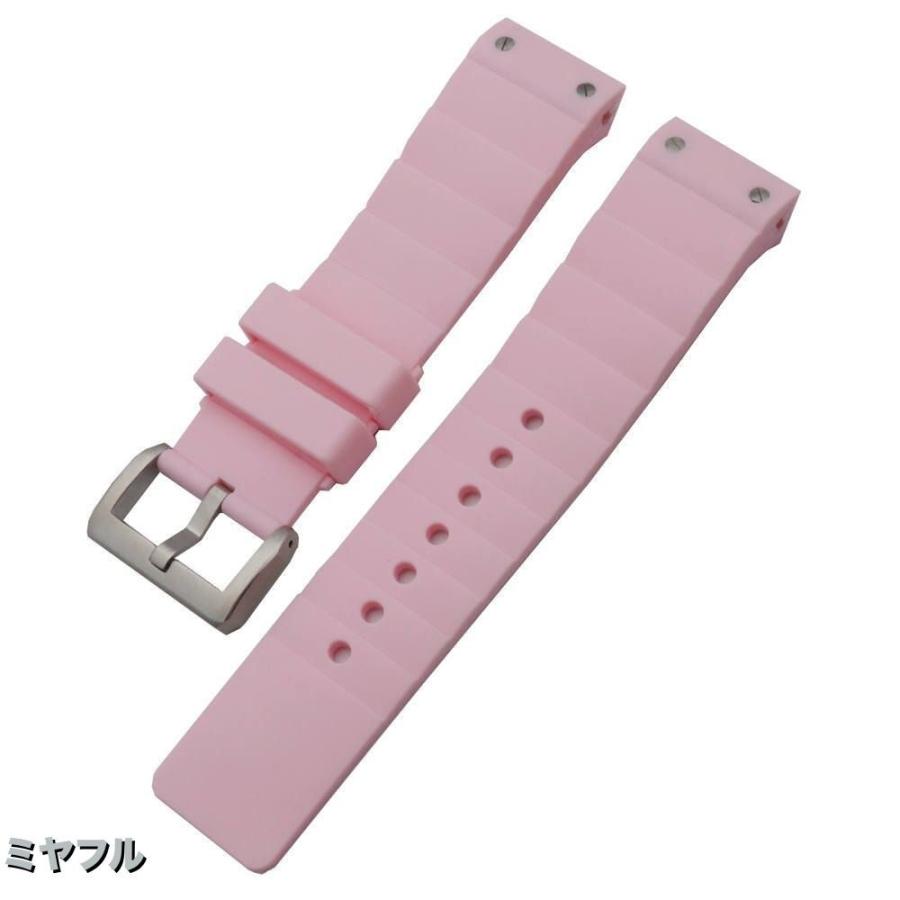 カルティエ サントス 時計ベルトラバーベルト バンド交換 23mm カルティエ サントス 時計ベルトラバーベルト バンド交換 23mm