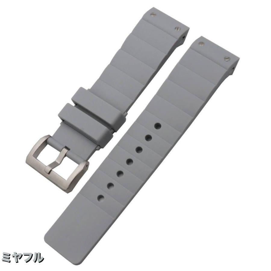 カルティエ サントス 時計ベルトラバーベルト バンド交換 23mm カルティエ サントス 時計ベルトラバーベルト バンド交換 23mm