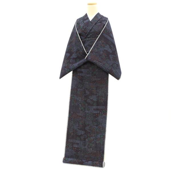 本場奄美大島紬 訪問着 身丈170 袖丈69 証書付き