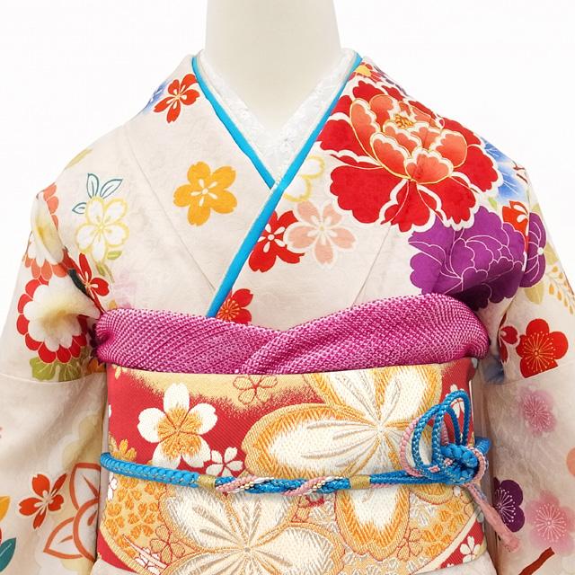 新品 着物 西陣織 成人式“かけがえのない歓び”正絹 振袖用 袋帯 新品 着物 西陣織 成人式“かけがえのない歓び”正絹 振袖用 袋帯